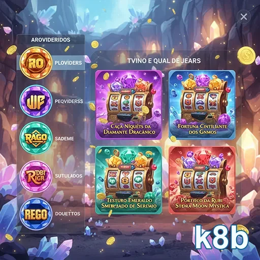 App k8b no celular com acesso móvel rápido