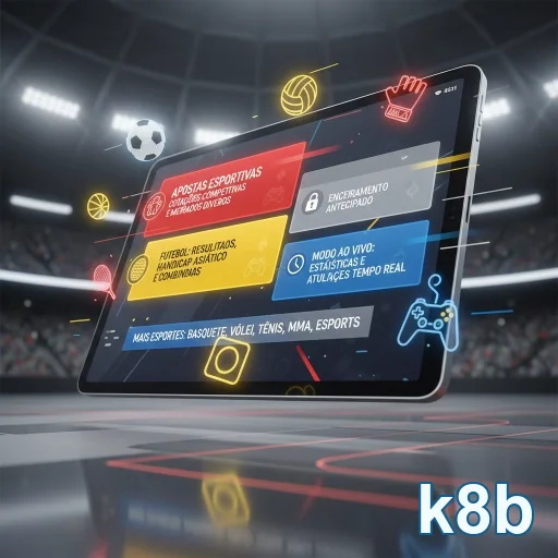 telas do aplicativo no app da k8b com chat em tempo real