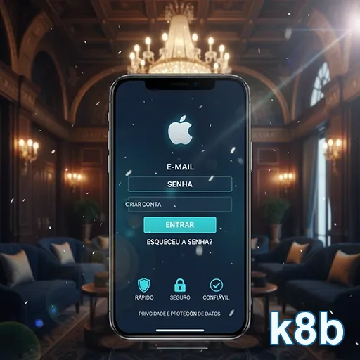 Tela mobile com promoções atuais da k8b em cards